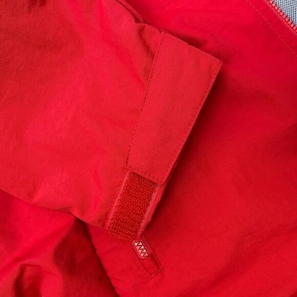 Nascar Lands End Jacket Womens Medium Red Daytona Speedway Hooded Pockets Ladies - Picture 8 of 11